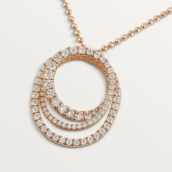 Collar Etincelle De Cartier – Oro rosa, diamantes – Cartier