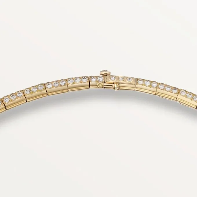 Collar Faune Et Flore De Cartier, diamantes amarillos, naranjas y marrones, pavé