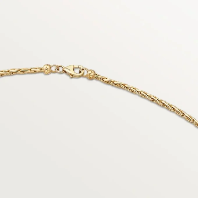 Collar largo Grain De Café, diamantes