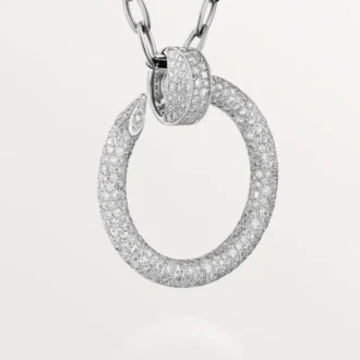 Collar largo Juste Un Clou, multiuso, modelo extragrande, pavé