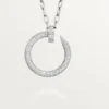Collar largo Juste Un Clou, multiuso, modelo extragrande, pavé