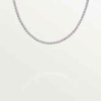 Collar Lignes Essentielles, diamantes de talla brillante