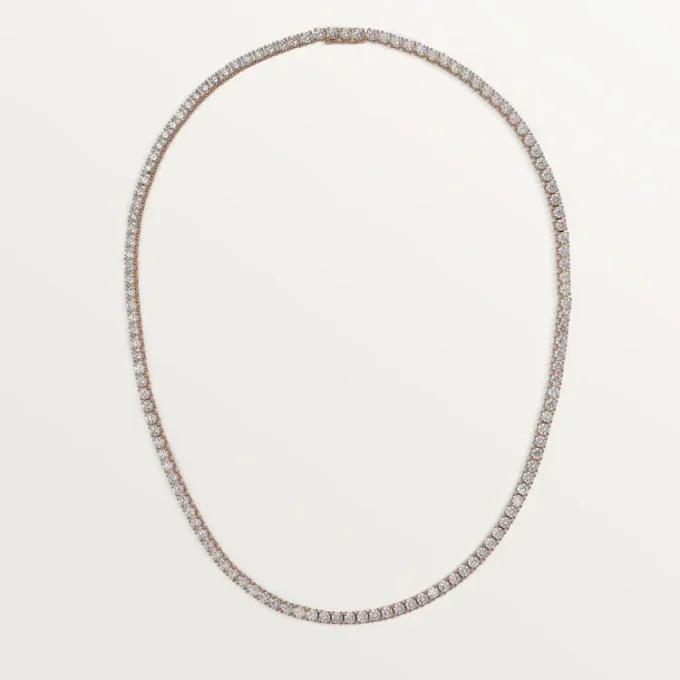Collar Lignes Essentielles, diamantes de talla brillante