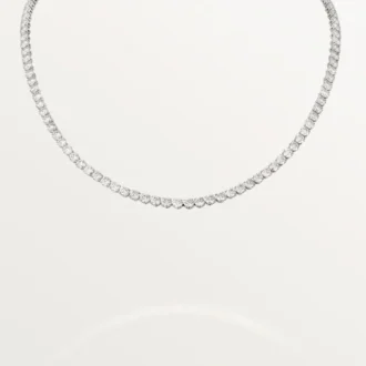 Collar Lignes Essentielles, diamantes de talla brillante