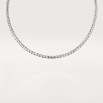 Collar Lignes Essentielles, diamantes de talla brillante