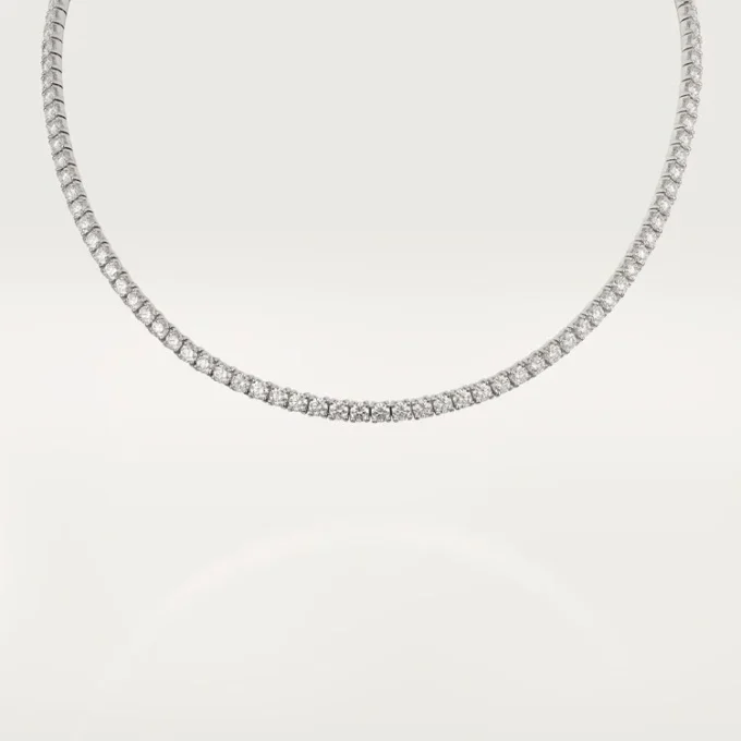 Collar Lignes Essentielles, diamantes de talla brillante