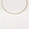 Collar Lignes Essentielles, diamantes de talla brillante