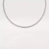 Collar Lignes Essentielles, diamantes de talla brillante
