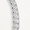 Collar Lignes Essentielles, diamantes de talla brillante