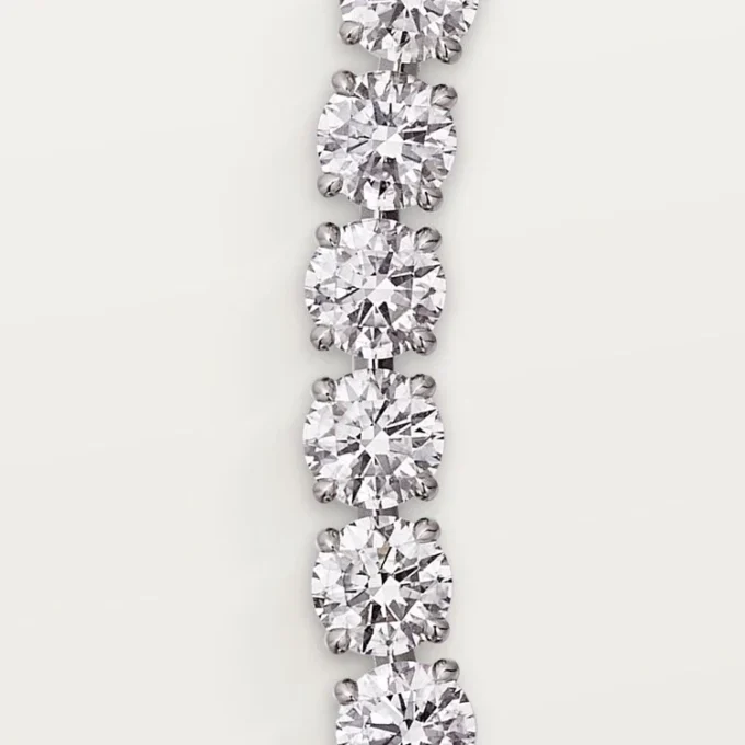 Collar Lignes Essentielles, diamantes de talla brillante