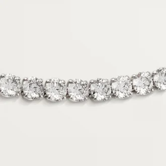 Collar Lignes Essentielles, diamantes de talla brillante