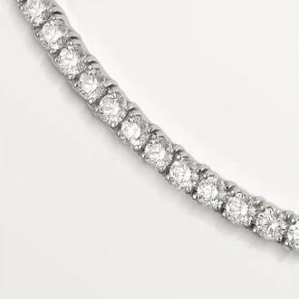 Collar Lignes Essentielles, diamantes de talla brillante