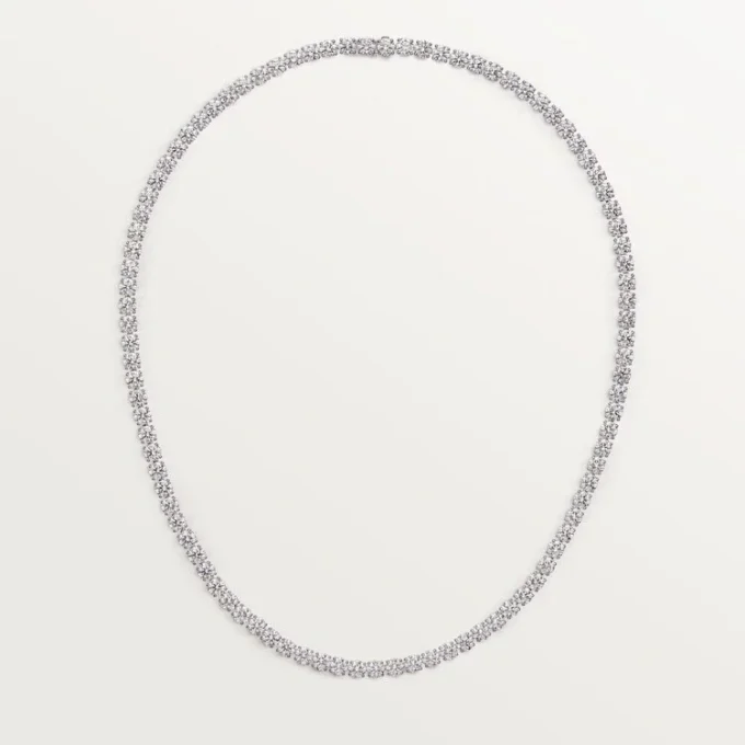 Collar Lignes Essentielles, diamantes de talla brillante