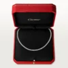 Collar Lignes Essentielles, diamantes de talla brillante