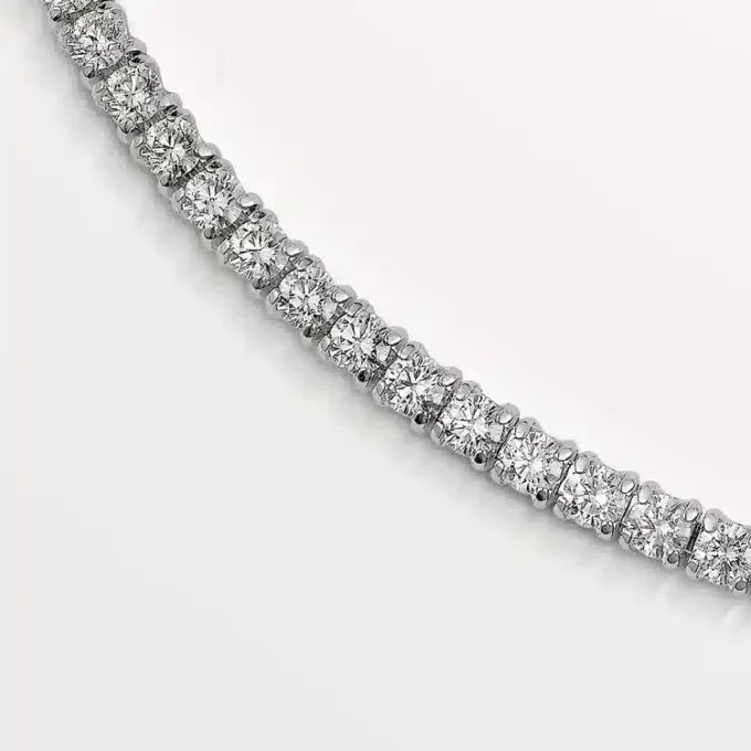 Collar Lignes Essentielles, diamantes de talla brillante