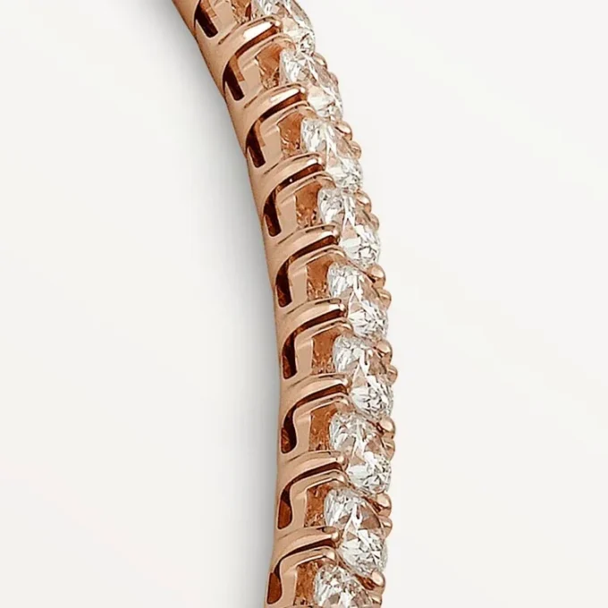 Collar Lignes Essentielles, diamantes de talla brillante