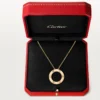 Collar Love, 3 diamantes – Oro amarillo, Diamantes – Cartier