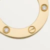Collar Love, 3 diamantes – Oro amarillo, Diamantes – Cartier