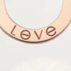 Collar Love, 3 diamantes – Oro rosa, Diamantes – Cartier