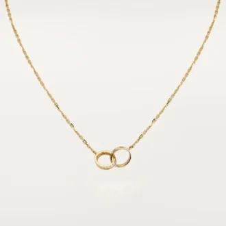 Collar Love, diamantes – Oro amarillo, diamantes – Cartier