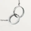 Collar Love, diamantes – Oro blanco, diamantes – Cartier