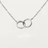 Collar Love, diamantes – Oro blanco, diamantes – Cartier