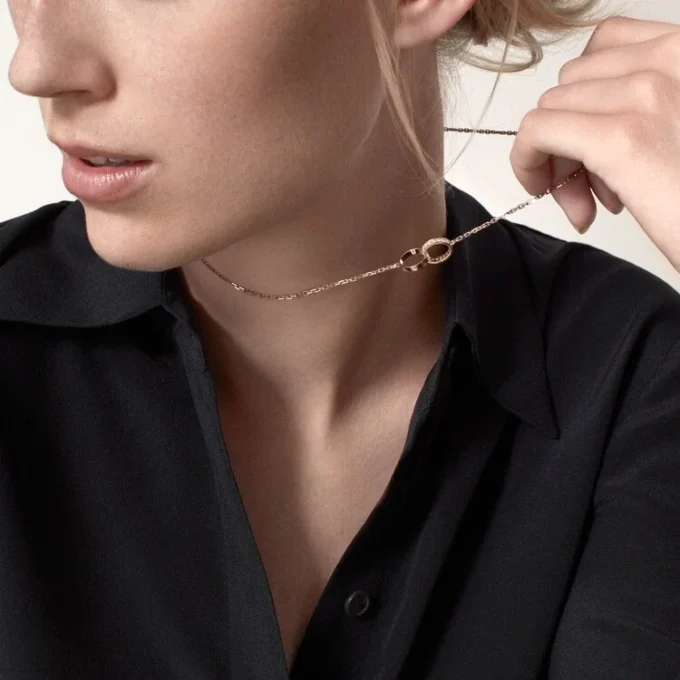 Collar Love, diamantes – Oro rosa, diamantes – Cartier
