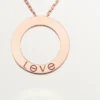Collar Love – Oro rosa – Cartier