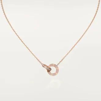 Collar Love – Oro rosa, diamantes – Cartier