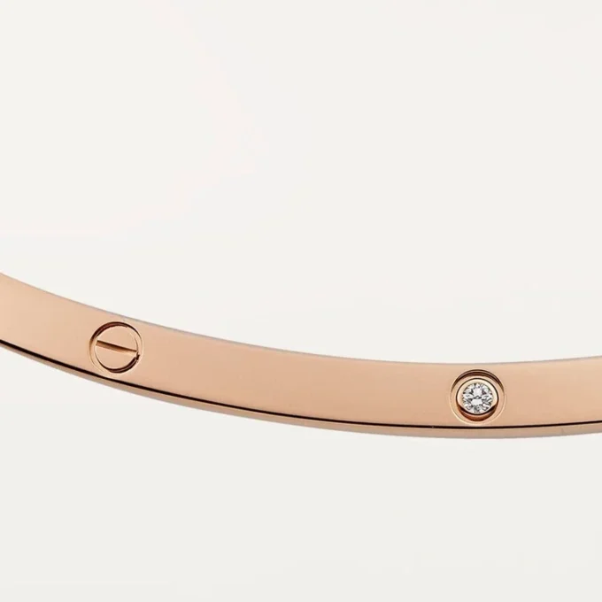 Collar Love Torque, 10 diamantes