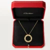 Collar Love, pavé de diamantes – Oro amarillo, diamantes – Cartier