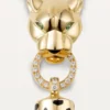 Collar Panthere de Cartier – Oro amarillo, laca negra, granates tsavorita, ónix, diamantes – Cartier