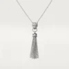 Collar Panthere De Cartier – Oro blanco, laca negra, esmeraldas, ónix, diamantes – Cartier