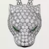 Collar Panthere de Cartier, pavé