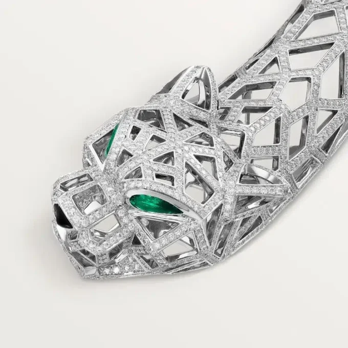 Collar Panthere de Cartier, pavé