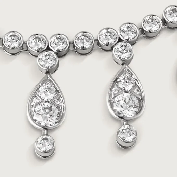 Collar Pluie De Cartier, diamantes