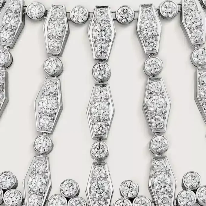Collar Pluie De Cartier, diamantes