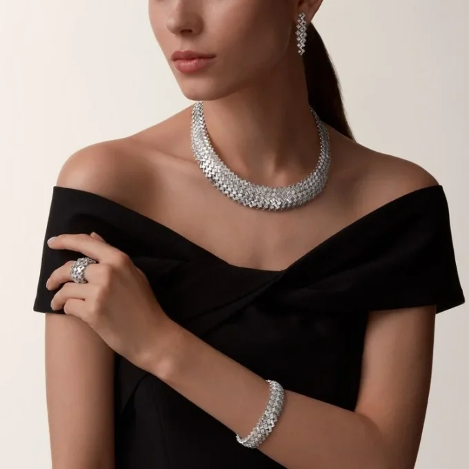 Collar Reflection De Cartier, diamantes