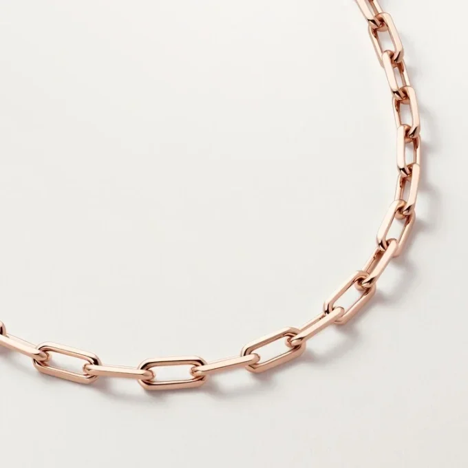 Collar Santos de Cartier, cadena, modelo mediano