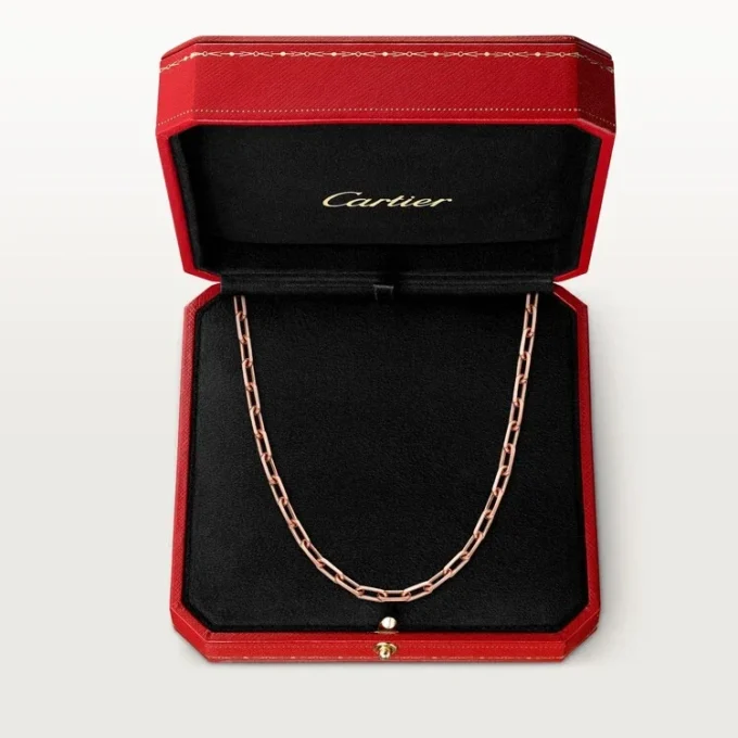 Collar Santos de Cartier, cadena, modelo mediano