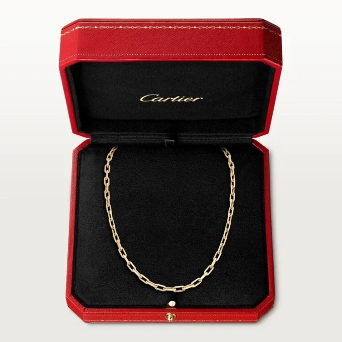 Collar Santos de Cartier, cadena, modelo mediano