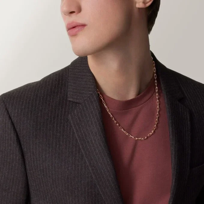 Collar Santos de Cartier, cadena, modelo pequeño