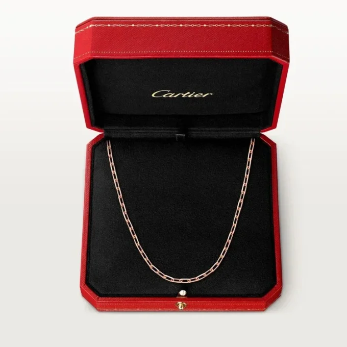 Collar Santos de Cartier, cadena, modelo pequeño