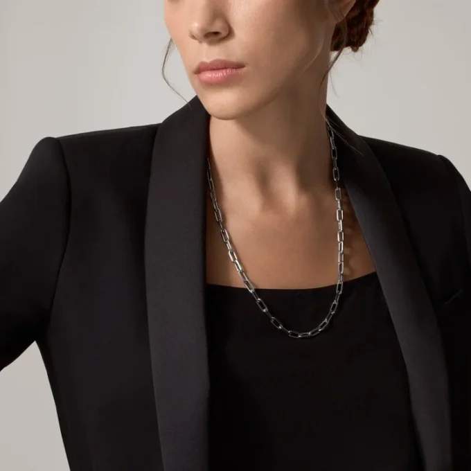 Collar Santos De Cartier – Oro blanco – Cartier