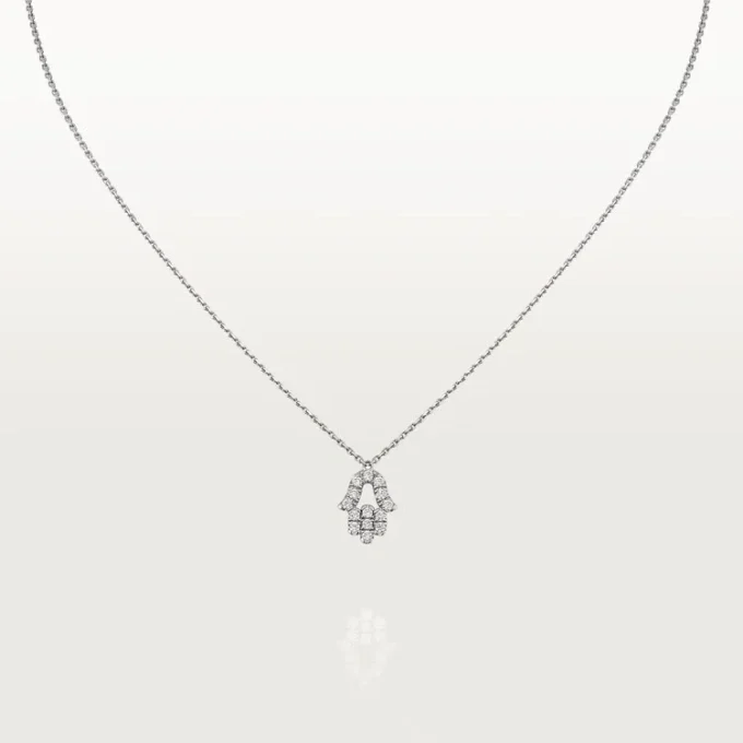 Collar Symbol – Oro blanco, diamantes – Cartier