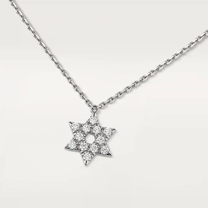 Collar Symbol – Oro blanco, diamantes – Cartier