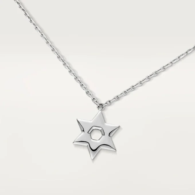 Collar Symbol – Oro blanco, diamantes – Cartier