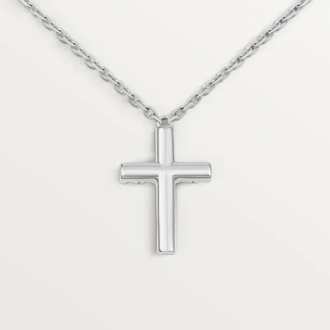 Collar Symbols – Oro blanco, diamantes – Cartier