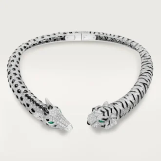 Collar Torque Indomptables De Cartier, pavé