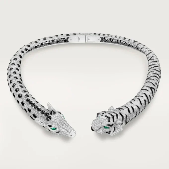 Collar Torque Indomptables De Cartier, pavé